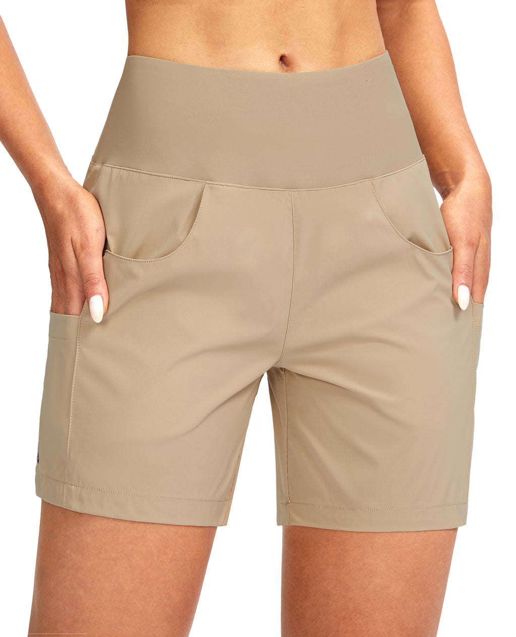 Stretch Drawstring Joggers with Pockets