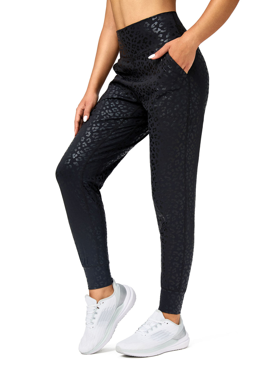 High Waisted Yoga Pants with Pockets Loose Fit