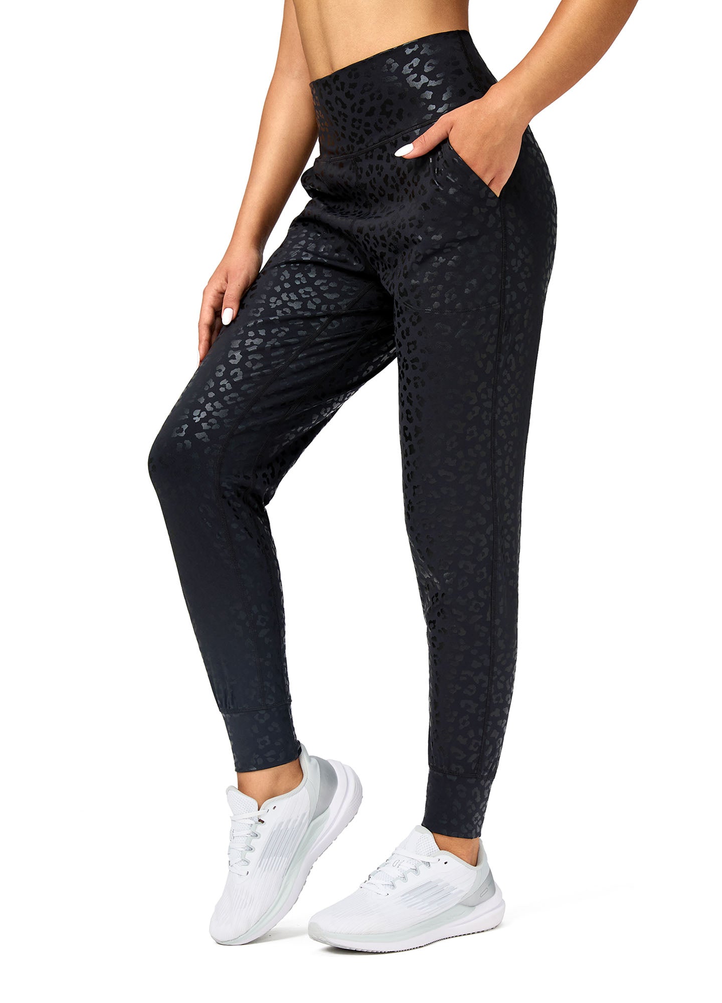 High Waisted Yoga Pants with Pockets Loose Fit
