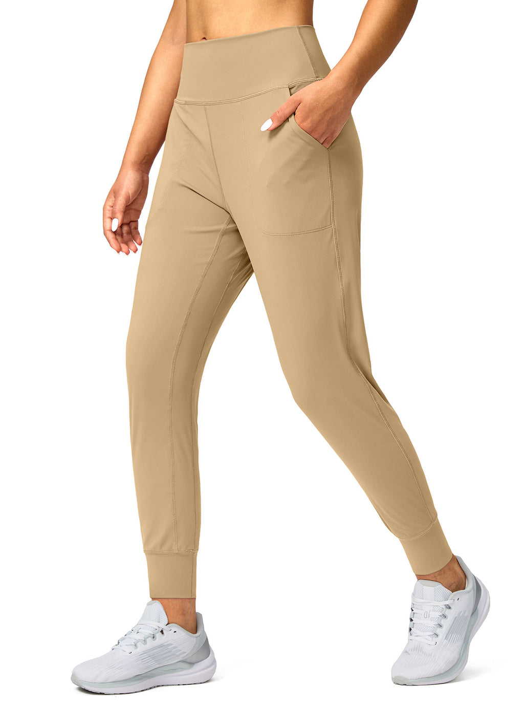 High Waisted Yoga Pants with Pockets Loose Fit