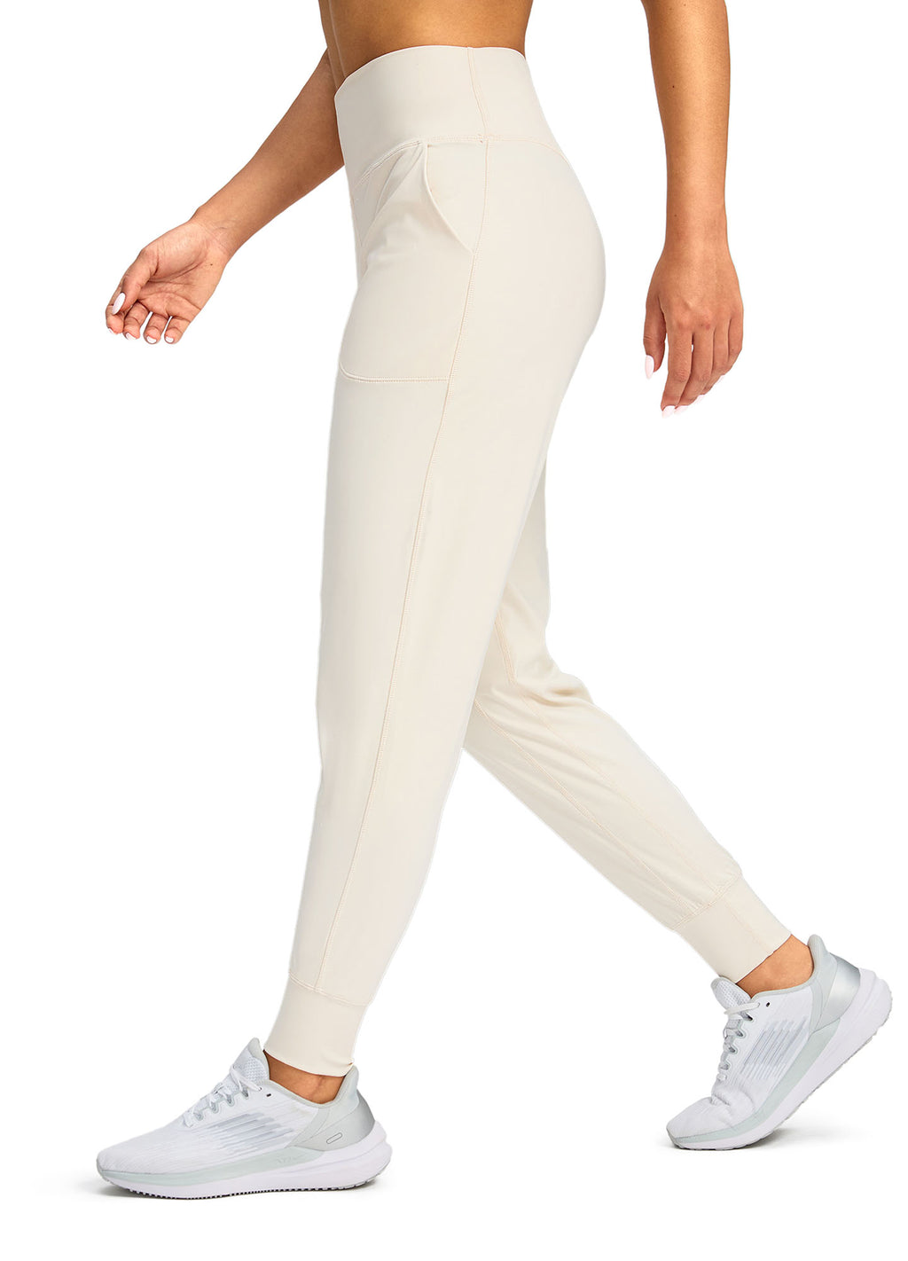 High Waisted Yoga Pants with Pockets Loose Fit