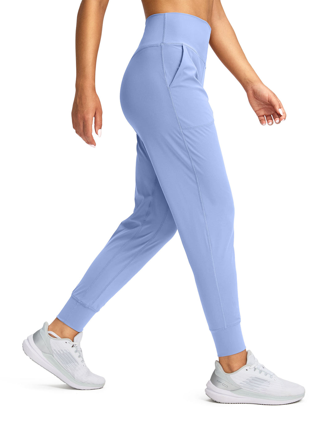 High Waisted Yoga Pants with Pockets Loose Fit