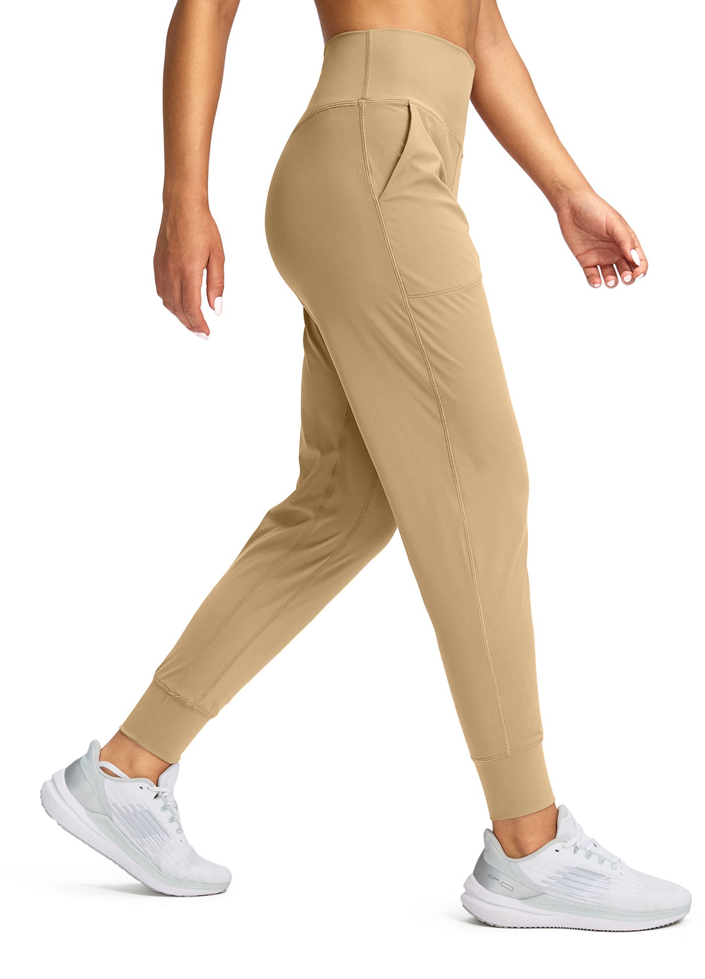 High Waisted Yoga Pants with Pockets Loose Fit