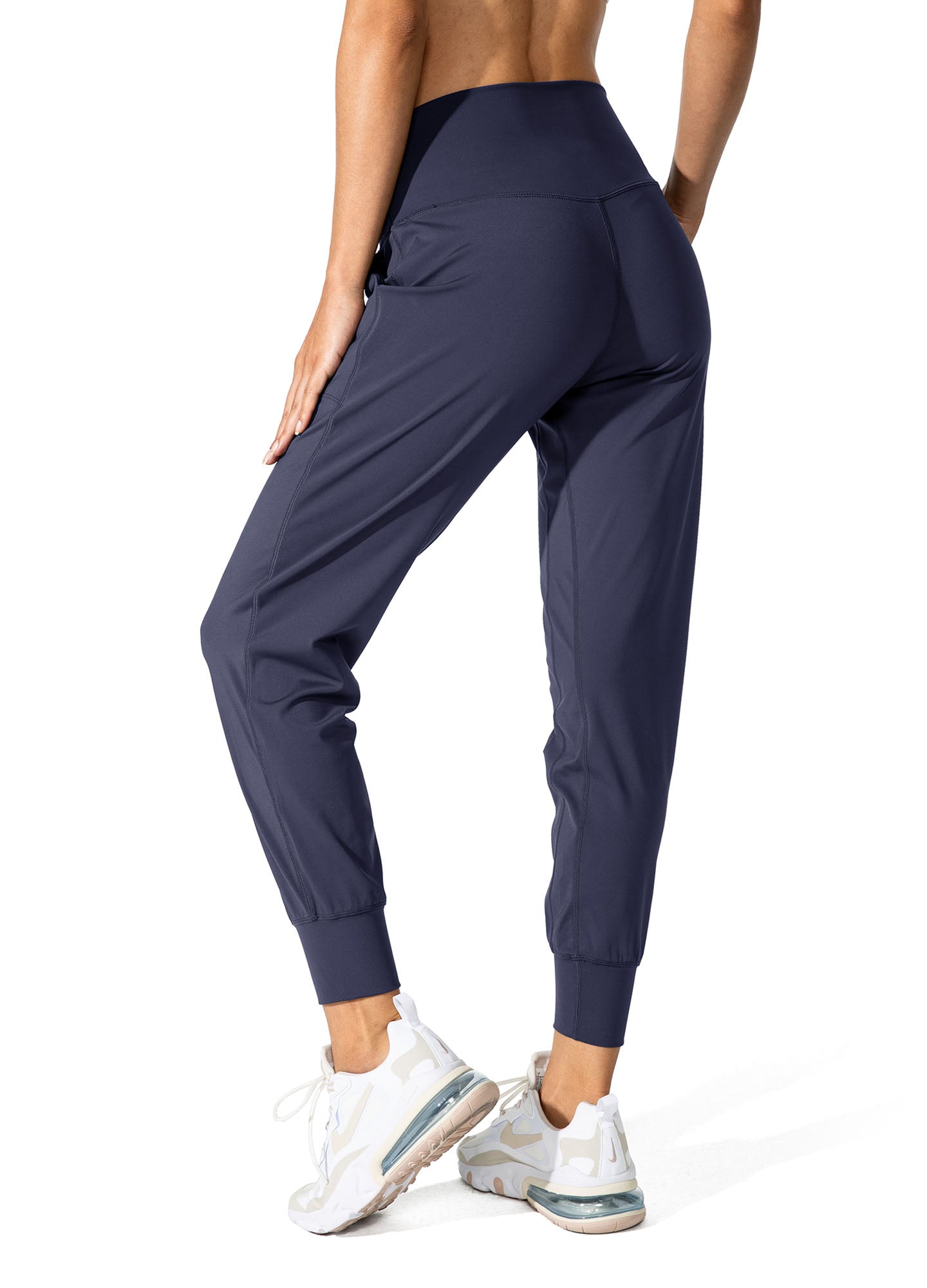 High Waisted Yoga Pants with Pockets Loose Fit