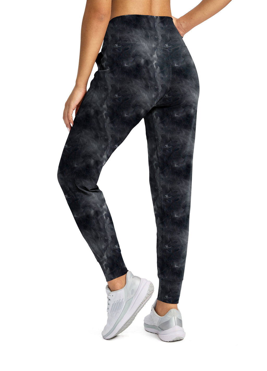 High Waisted Yoga Pants with Pockets Loose Fit