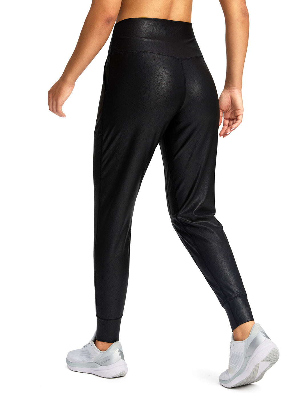 High Waisted Yoga Pants with Pockets Loose Fit