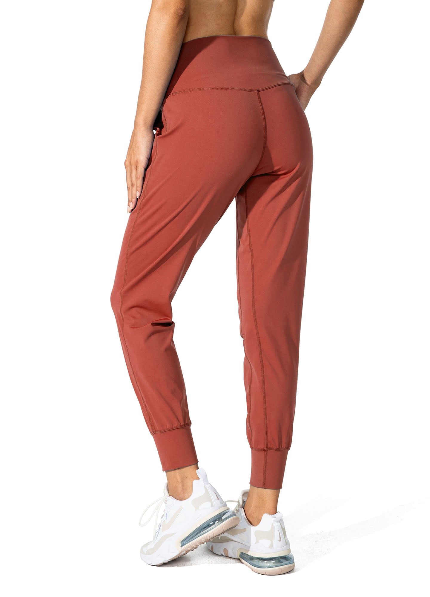 High Waisted Yoga Pants with Pockets Loose Fit