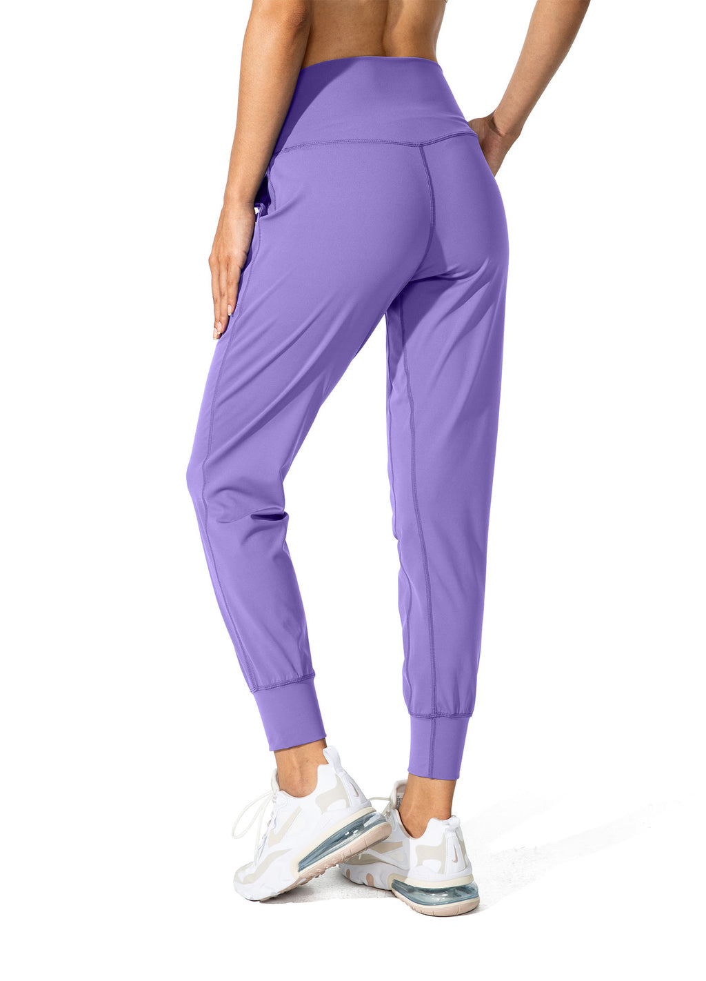 High Waisted Yoga Pants with Pockets Loose Fit