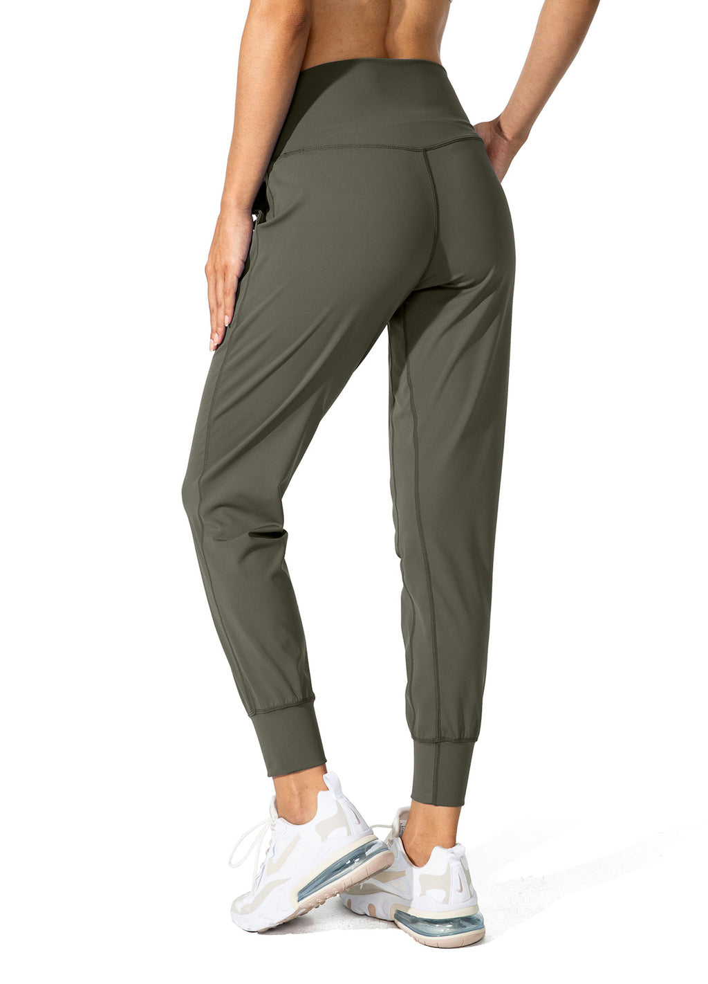 High Waisted Yoga Pants with Pockets Loose Fit