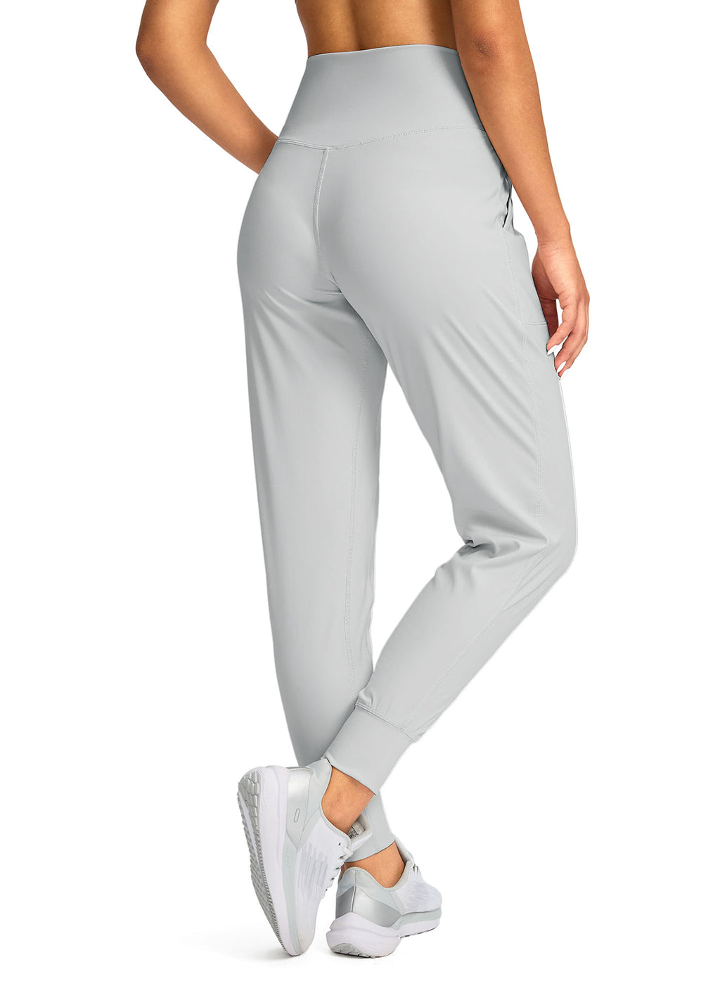 High Waisted Yoga Pants with Pockets Loose Fit