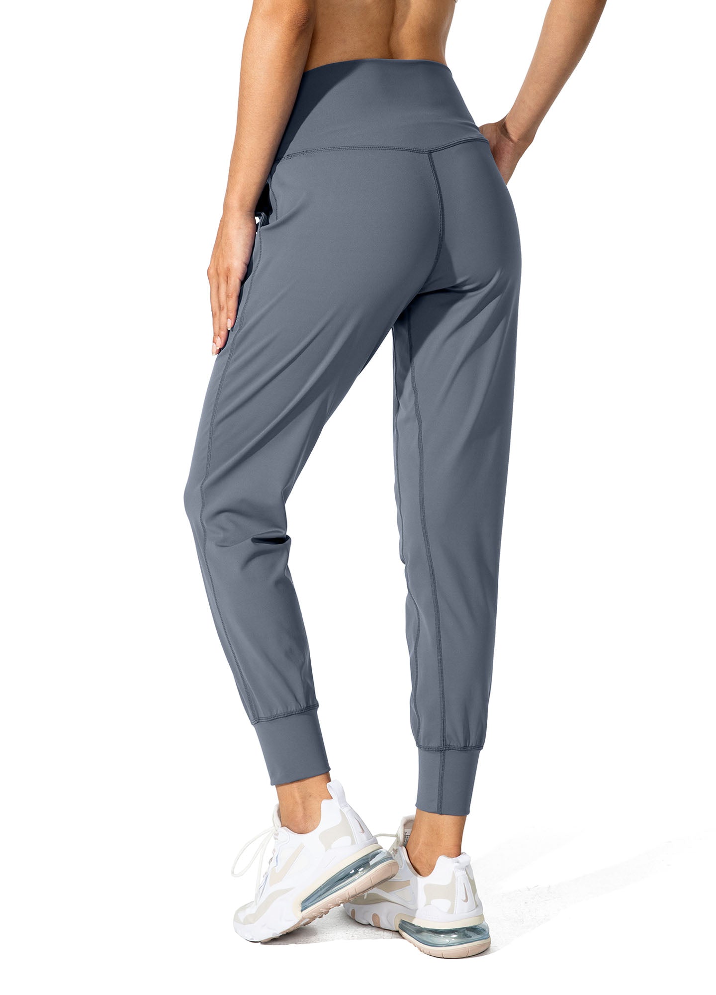 High Waisted Yoga Pants with Pockets Loose Fit