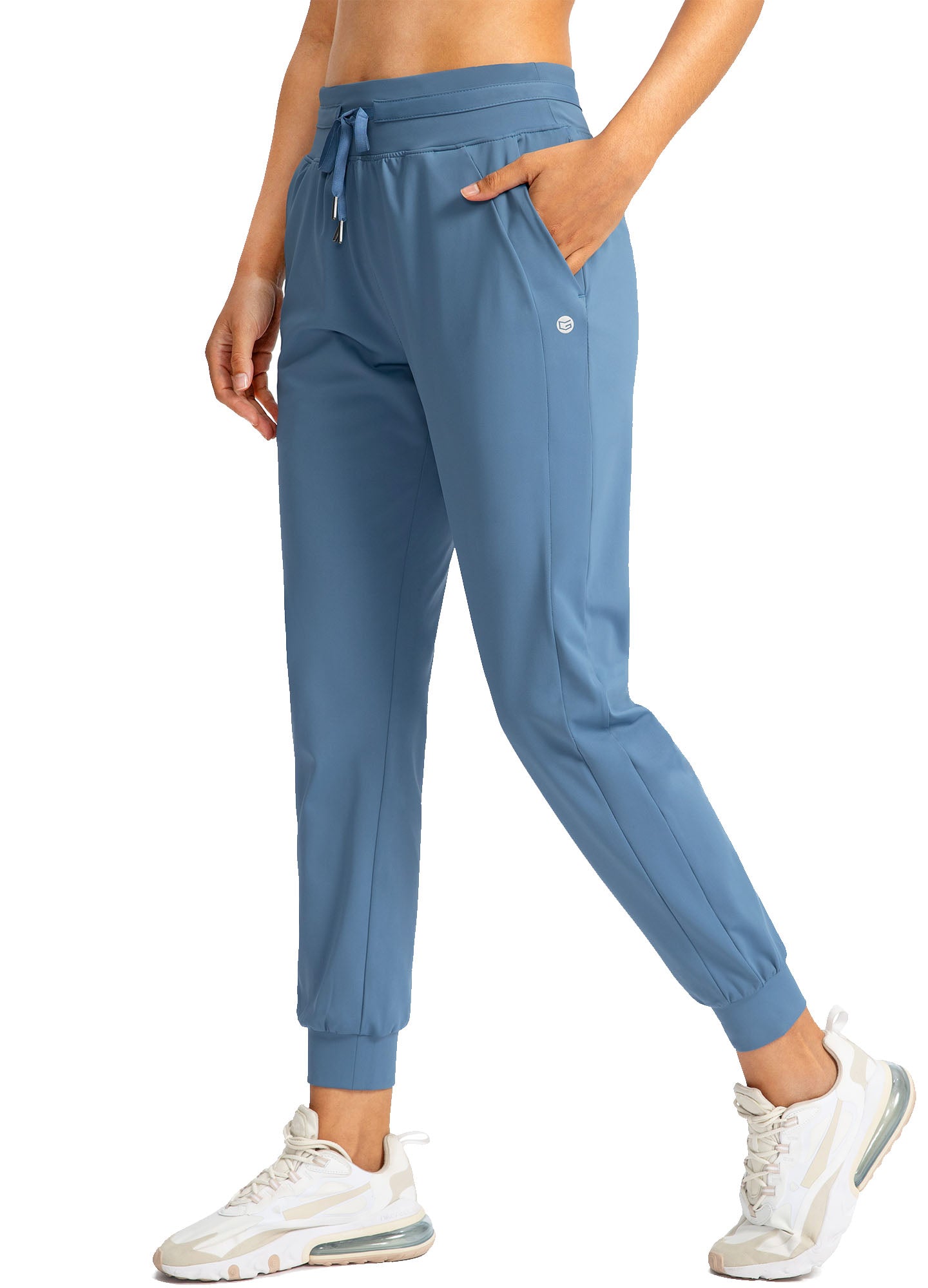 High Waist Drawstring Jogger with Pockets