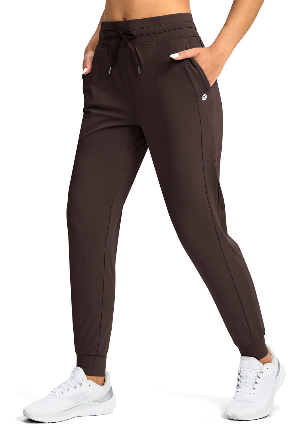 High Waist Drawstring Jogger with Pockets