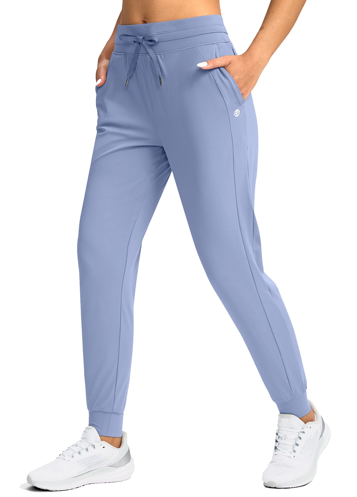 High Waist Drawstring Jogger with Pockets