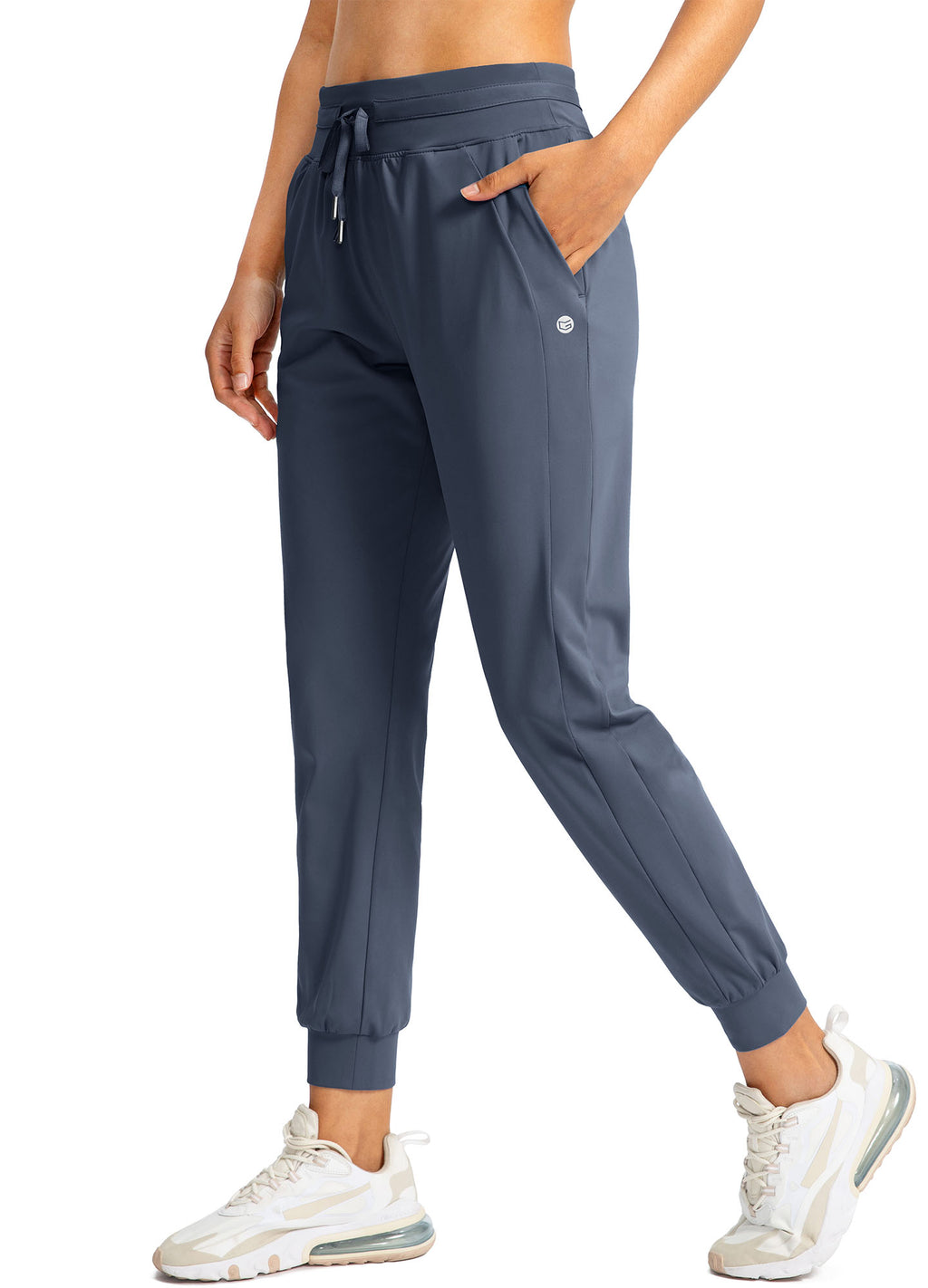 High Waist Drawstring Jogger with Pockets