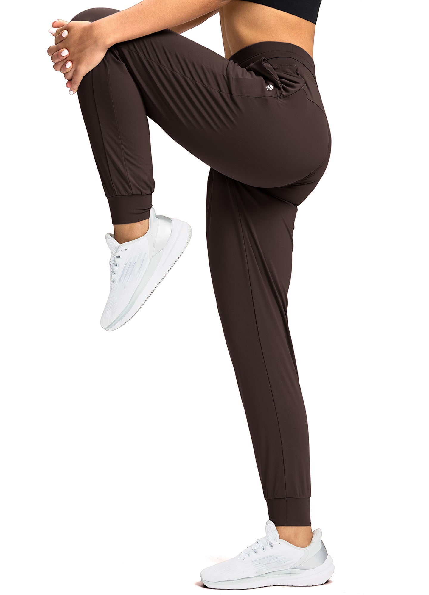 High Waist Drawstring Jogger with Pockets