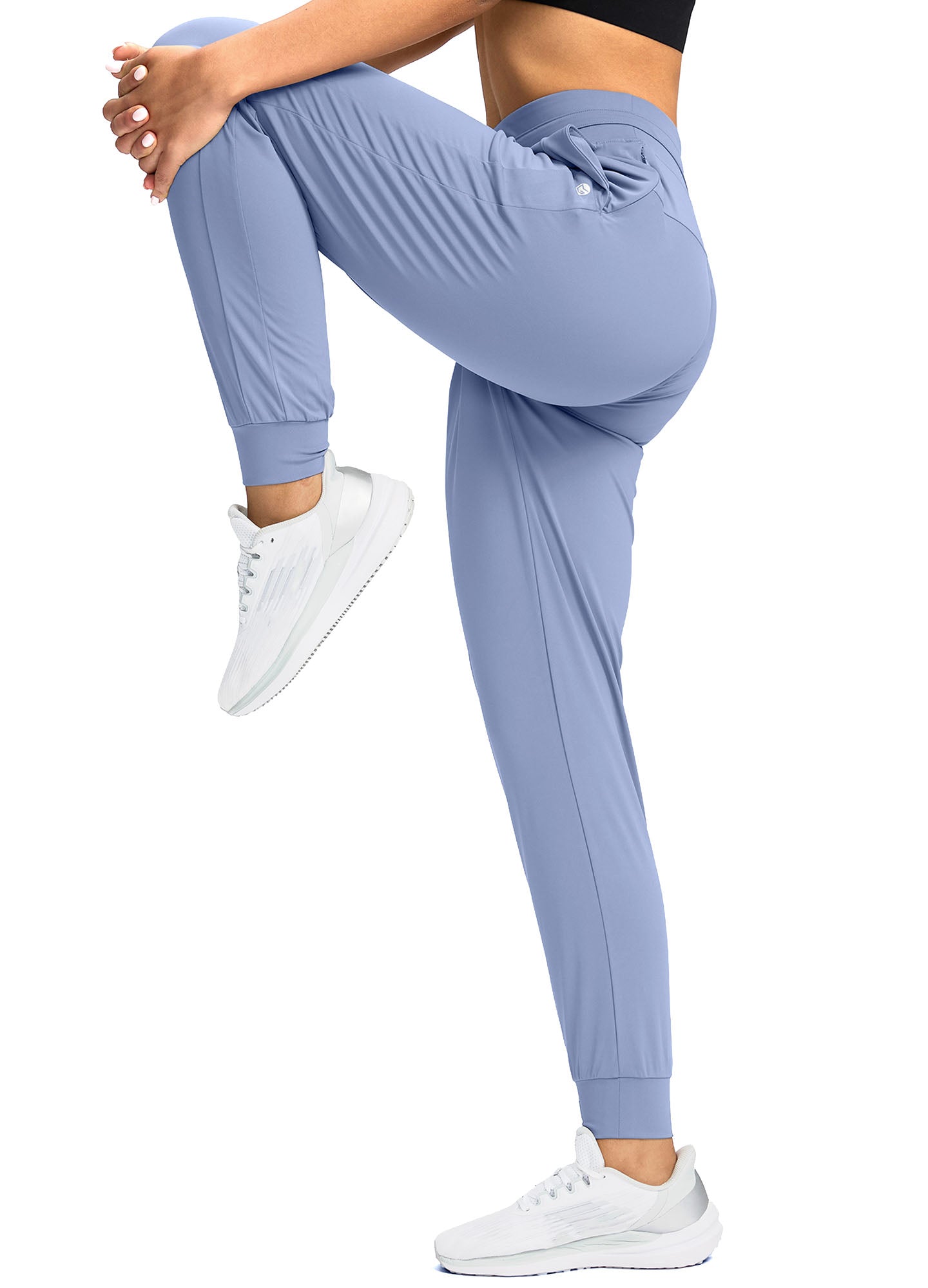 High Waist Drawstring Jogger with Pockets