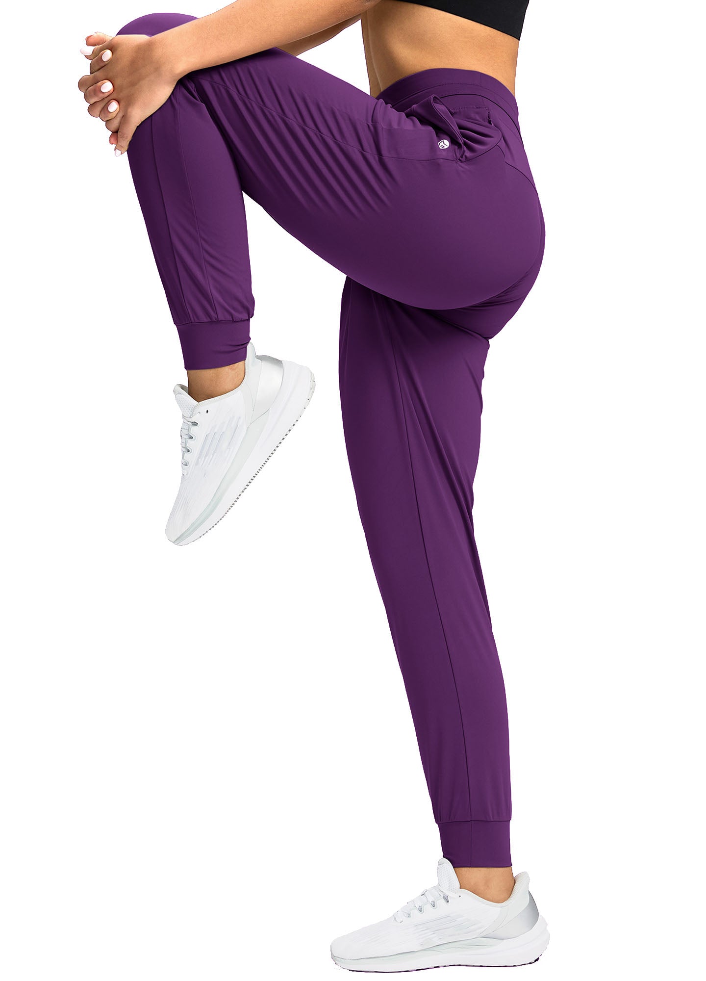 High Waist Drawstring Jogger with Pockets