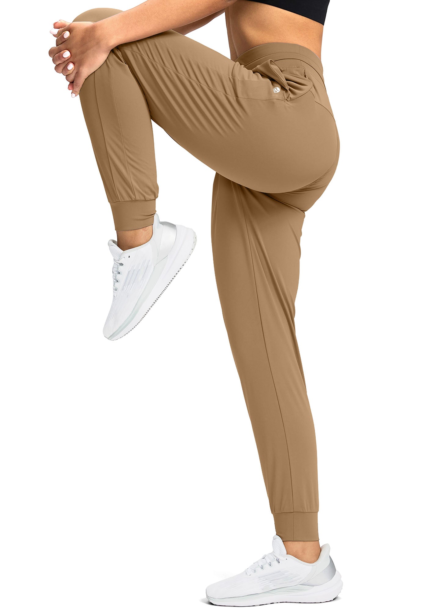 High Waist Drawstring Jogger with Pockets