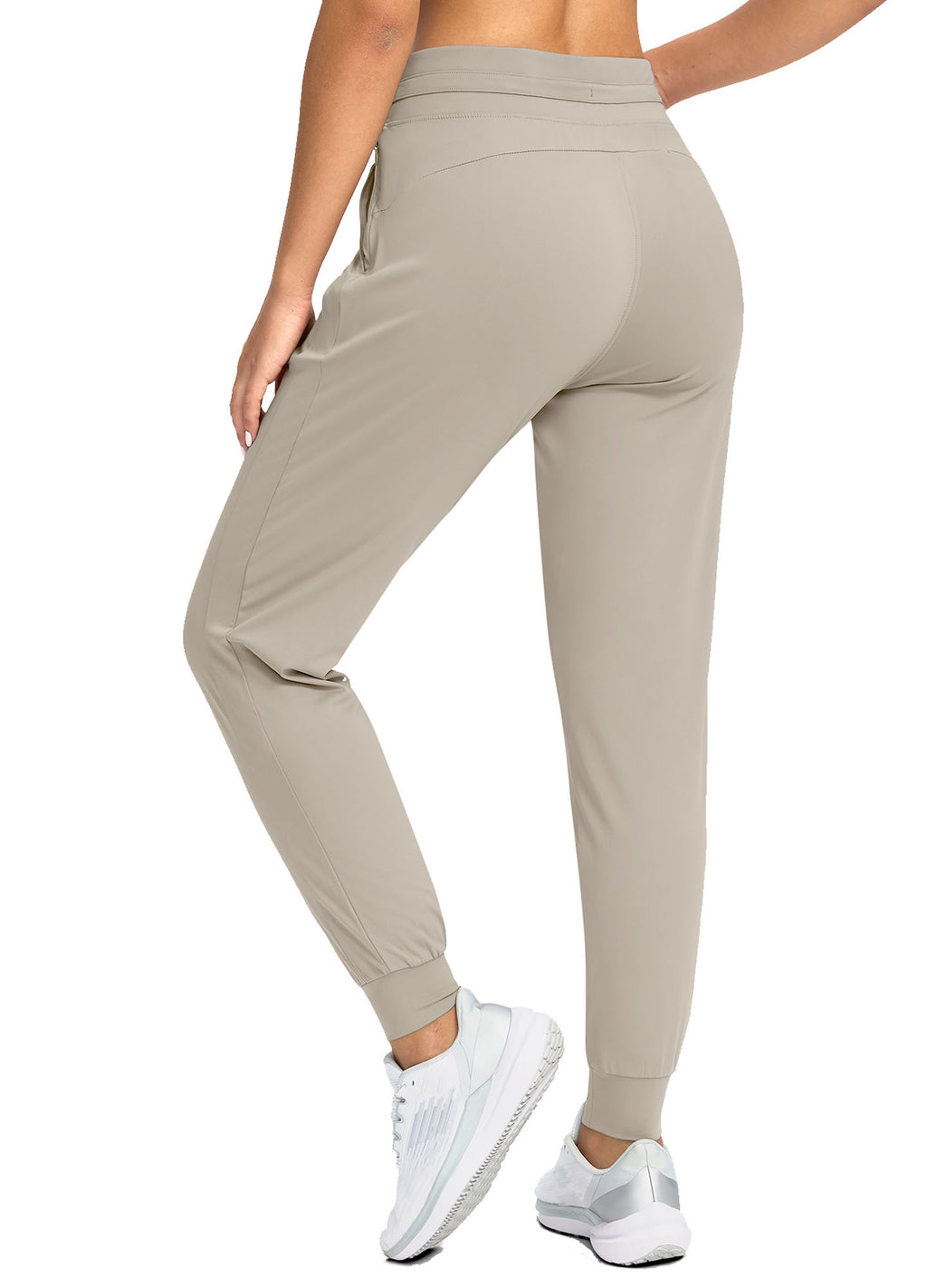 High Waist Drawstring Jogger with Pockets
