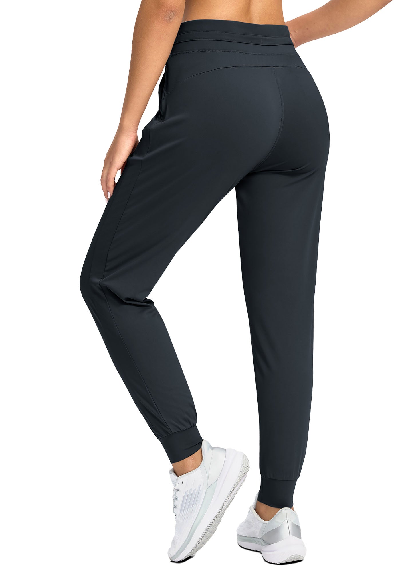 High Waist Drawstring Jogger with Pockets