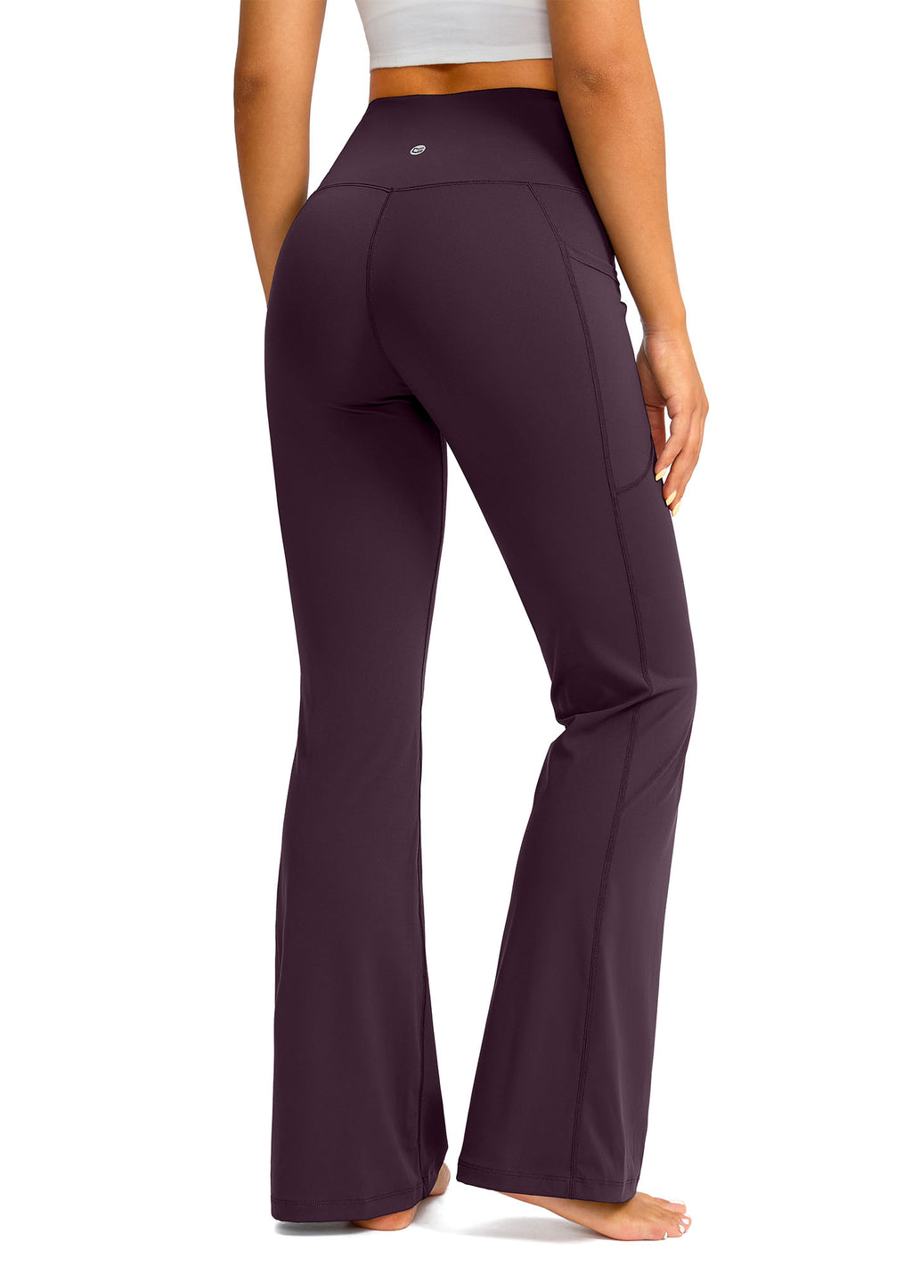 High Waist Flare Leggings with Pockets 29"/30.5"/32"