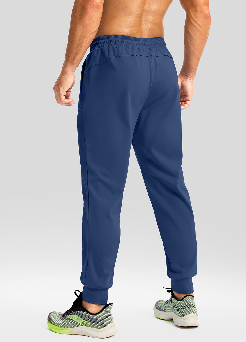 Fleece Joggers with Zipper Pockets Sweatpants